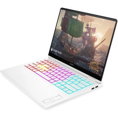 Ноутбук HP OMEN Gaming 14-fb0022ua 14"2.8K OLED,400n/U7-155H(4.8)/16Gb/SSD1Tb/RTX 4050,6GB/DOS/Білий (A49ZSEA) [400148]
