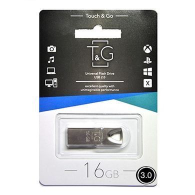 Флеш-накопичувач USB3.0 16GB T&G 117 Metal Series Silver (TG117SL-16G3) [620261]