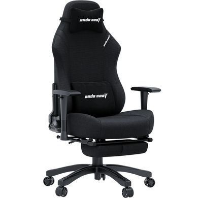 Крісло для геймерів Anda Seat Luna Pro Size L Black Fabric (AD18T-44-B-F) [618014]