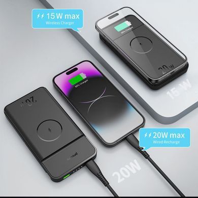 Універсальна мобільна батарея Proove Power Stand 2 in 1 20W 10000mAh Black (PBPS20030001) [613245]