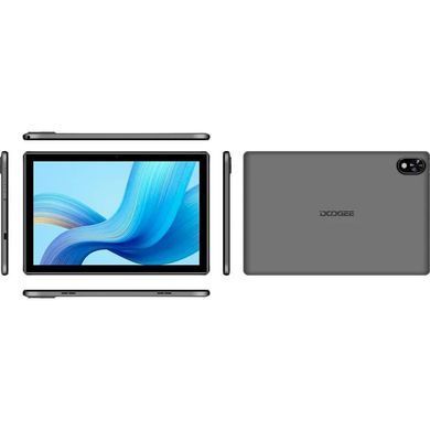 Планшет Doogee U9 10.1" 3ГБ, 64ГБ, 5060мА&bull;г, Android, сірий (6924351662776) [113619]