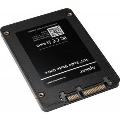 Накопичувач SSD Apacer 2.5" 480GB SATA AS340X (AP480GAS340XC-1) [112723]