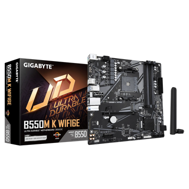 Материнська плата GIGABYTE (B550M K WIFI6E) [306239]