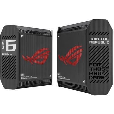 Wi-Fi Mesh-система Asus ROG Rapture GT6 2pk Black (90IG07F0-MU9A20) (GT6(B-2-PK)) [609530]
