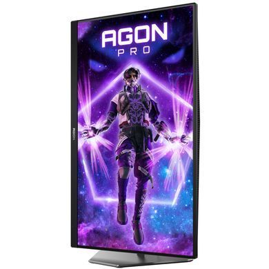 Монітор TFT 24.1" AOC, Ultra-Fast TN, 540Hz, 2xHDMI, DP, USB-hub, HAS, Pivot, чорний (AG246FK) [403277]