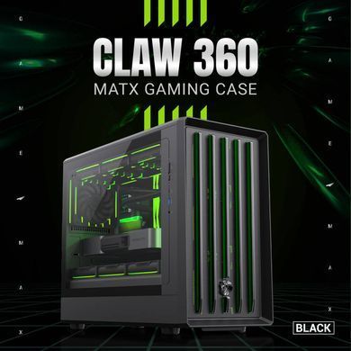Корпус для ПК GAMEMAX (Claw 360 BK) [304689]