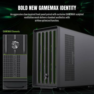 Корпус для ПК GAMEMAX (Claw 360 BK) [304689]