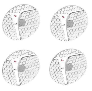 Точка доступу MikroTik LHG XL 5 ac (4шт в уп) (RBLHGG-5ACD-XL4PACK) [104529]