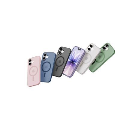 Чохол Belkin для iPhone 17, Magnetic Protective Grip, Black (MSA034HQBK) [111898]
