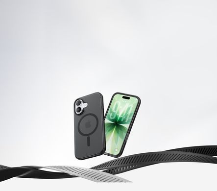 Чохол Belkin для iPhone 17, Magnetic Protective Grip, Black (MSA034HQBK) [111898]