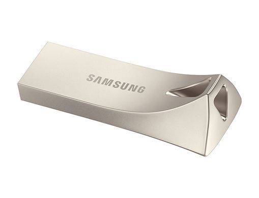 Накопичувач Samsung 128GB USB 3.1 Type-A Bar Plus Срібний (MUF-128BE3/APC) [108980]