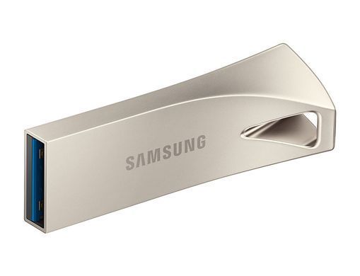 Накопичувач Samsung 128GB USB 3.1 Type-A Bar Plus Срібний (MUF-128BE3/APC) [108980]