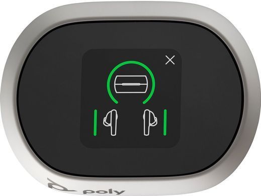 Навушники TWS Poly Voyager Free 60+ Earbuds + BT700C + TSCHC White (7Y8G6AA) [401889]