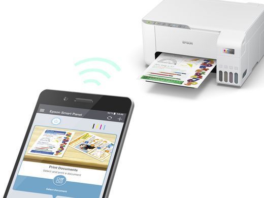 БФП ink color A4 Epson EcoTank L3256 33_15 ppm USB Wi-Fi 4 inks (C11CJ67414) [106683]