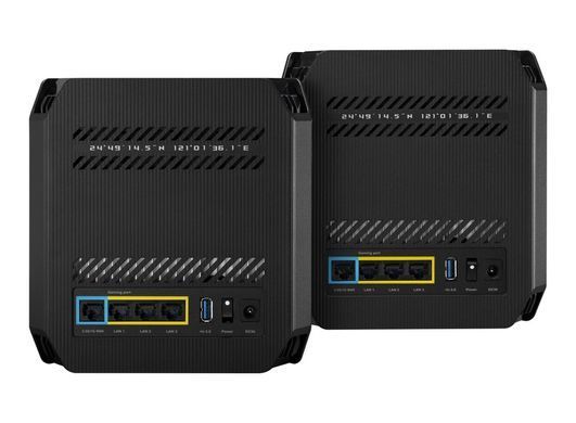 Wi-Fi Mesh-система Asus ROG Rapture GT6 2pk Black (90IG07F0-MU9A20) (GT6(B-2-PK)) [609530]