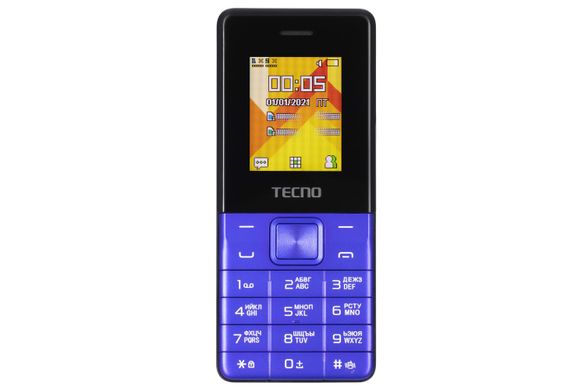 TECNO Мобільний телефон T301 2SIM Blue (4895180778698)