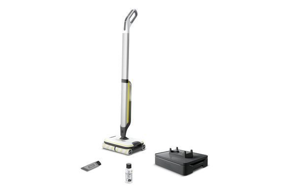 Підлогомийна машина Karcher FC 7 Cordless, вода -0.4л, автон. робота до 45хв, вага-4.3кг, срібний (1.055-701.0) [102401]