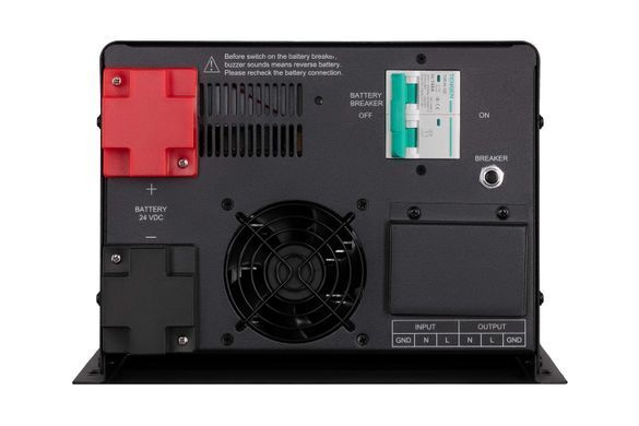 Інвертор 2E HI3500, 3500W, 24V - 230V, LCD, AVR, Terminal in&out (2E-HI3500) [103024]