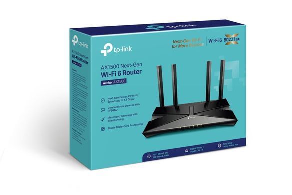 Бездротовий маршрутизатор TP-Link (Archer AX1500) [609493]