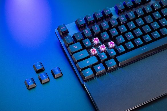 Клавіатура механічна ASUS ROG Strix Scope II, 105key, RX Red, USB-A, EN/RU/UK, RGB, чорний (90MP0350-BKMA00) [103597]