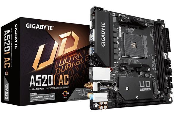 Материнська плата GIGABYTE (A520I AC) [302774]