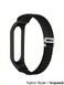 Ремінець BeCover Nylon Style для Xiaomi Mi Smart Band 7 Black (707655) [613981], фото 1