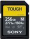 Карта пам'яті Sony SDXC 256GB C10 UHS-II U3 V60 R277/W150MB/s Tough (SFM256T.SYM) [110466], фото 1