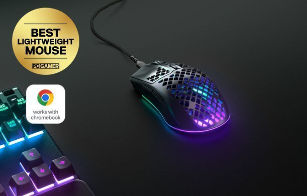 Мишка SteelSeries Aerox 3 Onyx 2022 Edition (62611) [401310]