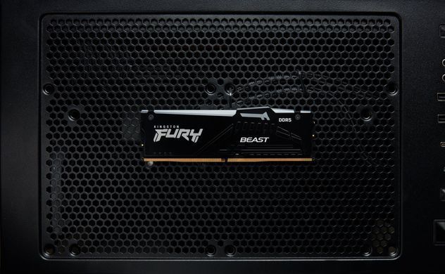 Пам'ять ПК Kingston DDR5 16GB KIT (8GBx2) 5200 FURY Beast RGB (KF552C40BBAK2-16) [103785]