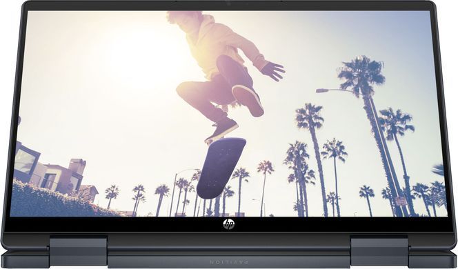 Ноутбук HP Pavilion x360 14-ek2006ua 14" FHD IPS Touch, Intel 3-100U, 8GB, F512GB, UMA, DOS, синій (BV5S3EA) [108749]