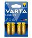 Батарейка Varta Longlife лужна AA блістер, 4 шт (04106101414) [113347], фото 2