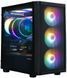 Корпус Zalman M4 SE без БЖ, 1xUSB3.0, 2xUSB2.0, 6x120мм FRGB, VGA 320мм, LCS ready, TG Side Panel, mATX, чорний (M4SEBLACK) [113936], фото 1