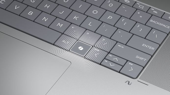 Ноутбук HP OmniBook X Flip x360 16-ar0004ua 16" WUXGA IPS Touch, AMD AI 5 340, 16GB, F512GB, UMA, Win11, сірий (C3VD4EA) [111704]