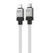 Кабель Baseus CoolPlay Series Fast Charging Cable Type-C to iP 20W 2m White (CAKW000102) [802545], фото 3