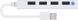 USB-хаб SpeedLink Snappy Slim 4 ports White (SL-140000-WE) [605104], фото 1