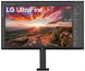 LG Монітор 31.5" 32UN880-B 2xHDMI, DP, USB-C, MM, IPS, 3840x2160, 95%DCI-P3, Pivot, HDR10 (32UN880-B)