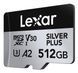 Карта пам&rsquo;яті MICRO SDXC 512GB UHS-I LEXAR (LMSSIPL512G-BNANG) [501797], фото 2