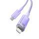 Кабель Baseus Explorer Series Fast Charging Cable with Smart Temperature Control Type-C to iP 20W 1m Purple (CATS010205) [802601], фото 6