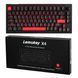 Клавіатура механічна Lemokey X4 84Key, Keychron Brown, USB-A, QMK/VIA, EN/UKR, Red led, чорний (X4-A3-UA) [103647], фото 8