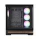 Корпус Zalman P40 Namu без БЖ, 2xUSB3.0, 1x Type C, 3x120мм ARGB Reverse, 1x120мм ARGB, VGA 420мм, LCS ready, TG Side/Front Panel, ATX, чорний (P40NAMUBLACK) [111334], фото 5