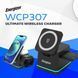 Зарядний пристрій Wireless 15W 3-in-1 Fast Charger black Energizer (WCP307) [404665], фото 4