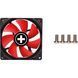 Вентилятор для корпуса 92mm Xilence XPF92.R Red/Black, Retail Box (XF038) [403397], фото 7