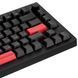 Клавіатура механічна Lemokey X4 84Key, Keychron Brown, USB-A, QMK/VIA, EN/UKR, Red led, чорний (X4-A3-UA) [103647], фото 6