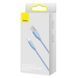 Кабель Baseus Jelly Liquid Silica Gel Fast Charging Data Cable USB to iP 2.4A 2m Blue (CAGD000103) [802338], фото 2