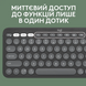 Клавіатура Logitech K380s Pebble Keys 2 Tonal Graphite (L920-011851) [204070], фото 8