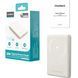 УМБ Choetech Magnetic Wireless 10000mAh 20W PD Qi-15W USB-C In/Out, тонкий, Beige (B739-CCCWH) [402250], фото 3