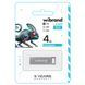 Флеш-накопичувач Wibrand USB 2.0 Chameleon 4Gb Silver (WI2.0/CH4U6S) [803552], фото 2