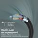 Кабель Promate xCord-AC200 USB - USB Type-C (M/M), 2 м, Black (xcord-ac200.black) [604387], фото 3