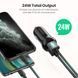 Автомобільний зарядний пристрій Ugreen ED018 24W 2xUSB Car Charger (Black) (UGR-50875) [201861], фото 5
