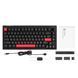 Клавіатура механічна Lemokey X4 84Key, Keychron Brown, USB-A, QMK/VIA, EN/UKR, Red led, чорний (X4-A3-UA) [103647], фото 3